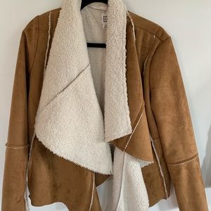 Sherpa lined jacket